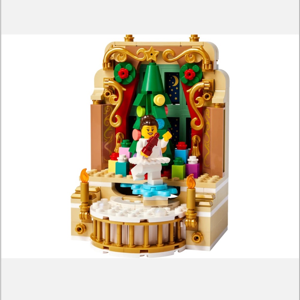 Ballerina & Nutcracker Scene Lego Set